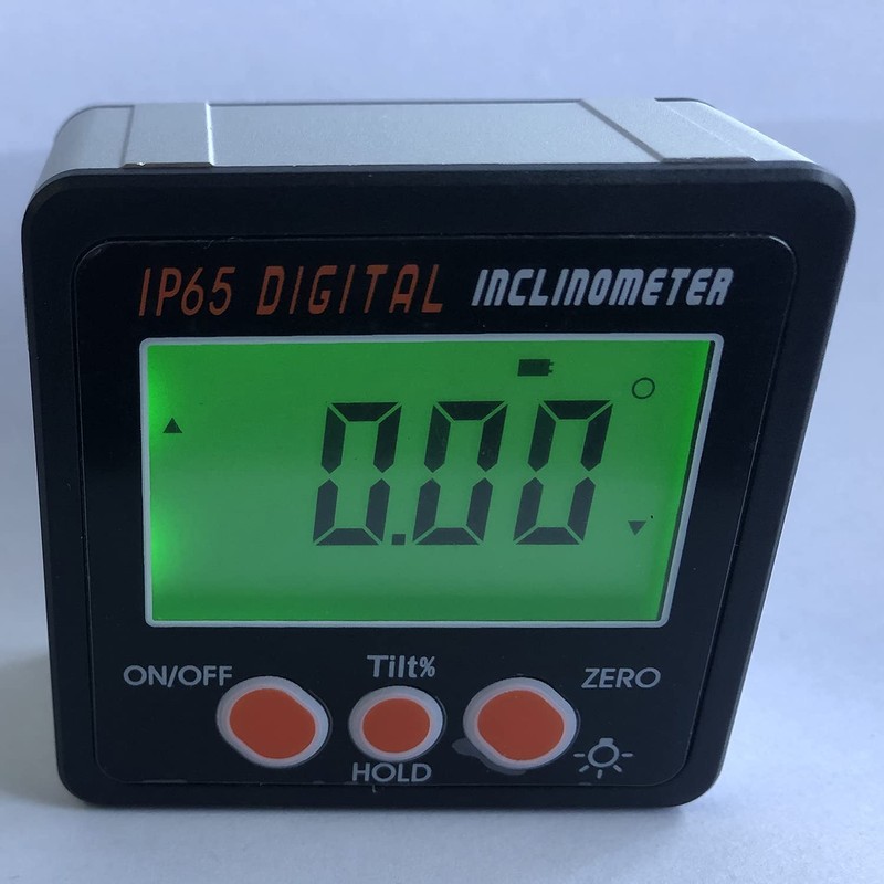 ANCLLO Digital Level Angle Finder Waterproof IP65 Protractor Angle Gauge