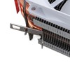 CPU Air Cooler 3.5in 4 Heat Pipes 3pin 12VDC 48CFM