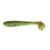 Keitech Fat Swing Impact 6.8 Inch Green Pumpkin Chartreuse