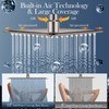 12'' Rain Shower Head Combo, High Pressure Rainfall Shower Head