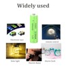 1.2v 2/3 AAA 400mah NiMH Rechargeable Batteries with Button Top
