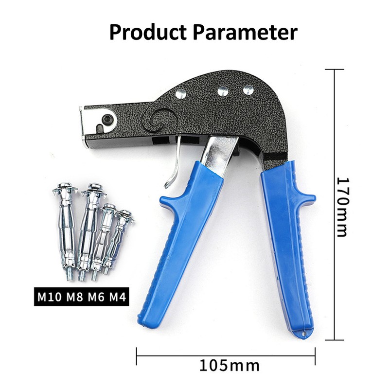Heavy Duty Wall Anchor Machine Metal Setting Tool for Hollow