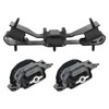 JDMON 3PCS Engine Transmission Mount Replacement for 2006-2008 Dodge Ram