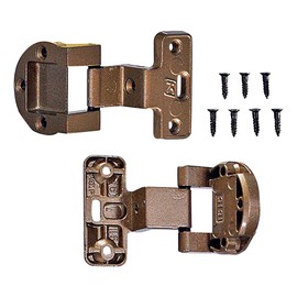 Wake Sangyo if-011 Angle Hinge, K Sentoku, 0.6 x 0.6 inches (16 x 15 mm), Kitchen, Entryway, Cupboard