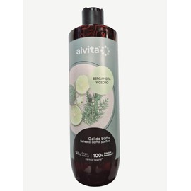 Alvita Bergamot and Cedar Wood Shower Gel 400 ml