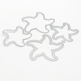 KSCRAFT 2025 June Summer Beach Travel Metal Cutting Dies Stencils for DIY Scrapbooking Decorative Embossing DIY Paper Card (Starfish Shaker)