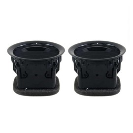 13417363 Set of 2 Ventilation Grille Cover Air Nozzle Ventilation Nozzles Grille Chrome Replacement for Opel Adam Corsa D MK3 2006-2019 2201099 13363314
