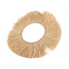 Raffia Wall Decor Portable Textured Appearance Wall Hanging Environmental Friendly
