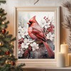 Reivworl Christmas Paint by Numbers Kit for Adults, Cardinal Paint