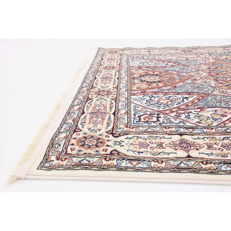 Unique Loom Narenj Collection Classic Traditional Textured Medallion Pattern Design