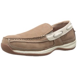 Rockport Work Women's Sailing Club RK673-W Work & Safety, Tan/Cream, 7.5 W US