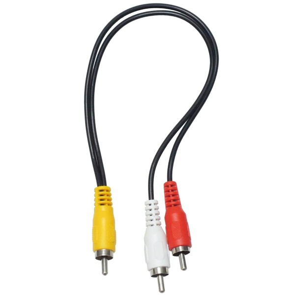 KAUMO Splitting 2 Way RCA Cable (2 x Male to