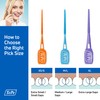 TePe TePe EasyPick Toothpicks, Blue, ISO M-L, 36pcs, plaque remover,