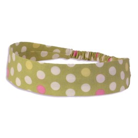 Pear Polka Dot Fabric Headband