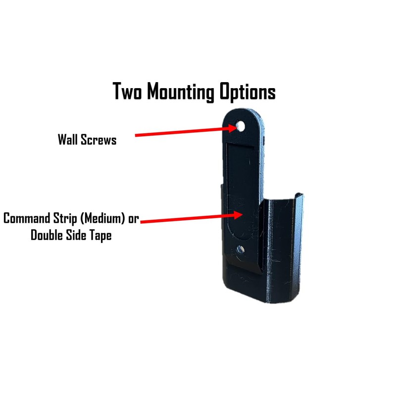 Fan Remote Holder Wall Mount Holder Compatible with Hunter and