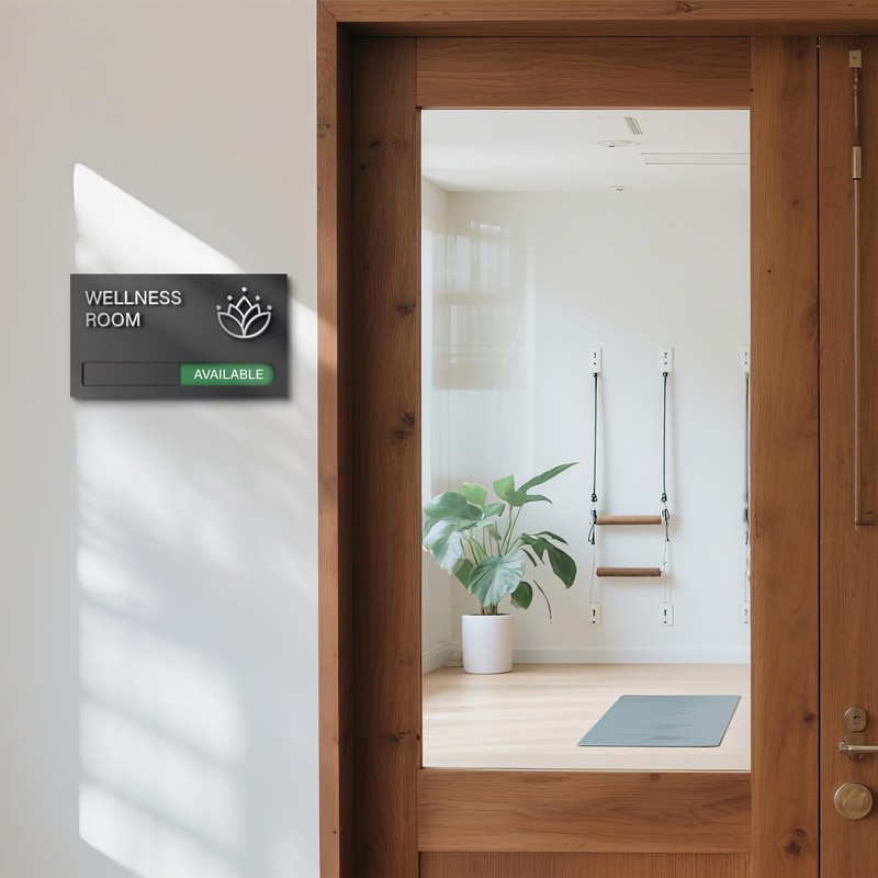 Wellness Room Sign - Do Not Disturb, Door Signs for
