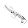 Kitchen Scissors Stainless Steel Poultry Shears Spring Loaded Household Scissors