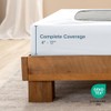Bare Home Box Spring Cover - Funda de microfibra elástica