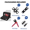 TRAMILY Solar Crimping Tool Kit for Cable Connectors for 2.5/4.0/6.0