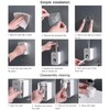 2 Pieces Automatic Toothpaste Dispenser with Wall Mounted,Kids Hands Free