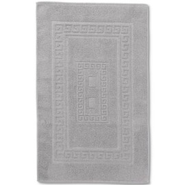 Casatessile Torino Sponge Bath Mat 60 x 90 cm Absorbent Cotton Bathroom Mat without Slip Resistance - Grigio