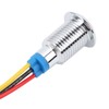 4 Sets PreWired Round LEDs Waterproof 2Color Indicator Common Cathod