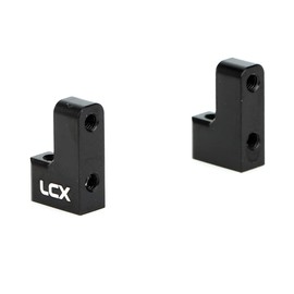 LCX Racing 1/10 RC Crawler Car CNC Machined Aluminium Axle Servo Bracket for Axial SCX10 SCX10 II UTB10 UTB18 RBX10 Wraith RR10 Capra Traxxas TRX4 TRX6 D90, Upgrades Parts Accessories