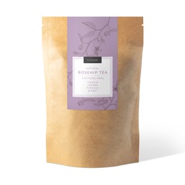 Rosehip CAFFEINE FREE Herbal Tea Organic Rose Hip Rooibos Hibiscus Ginger Decaffeinated Nursing
