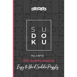 300 Sudoku Puzzles Easy to Hard Difficulty
