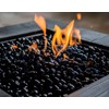 Chilli Cosmos Fire Glass Diamond 1 Inch Fire Pit Glass