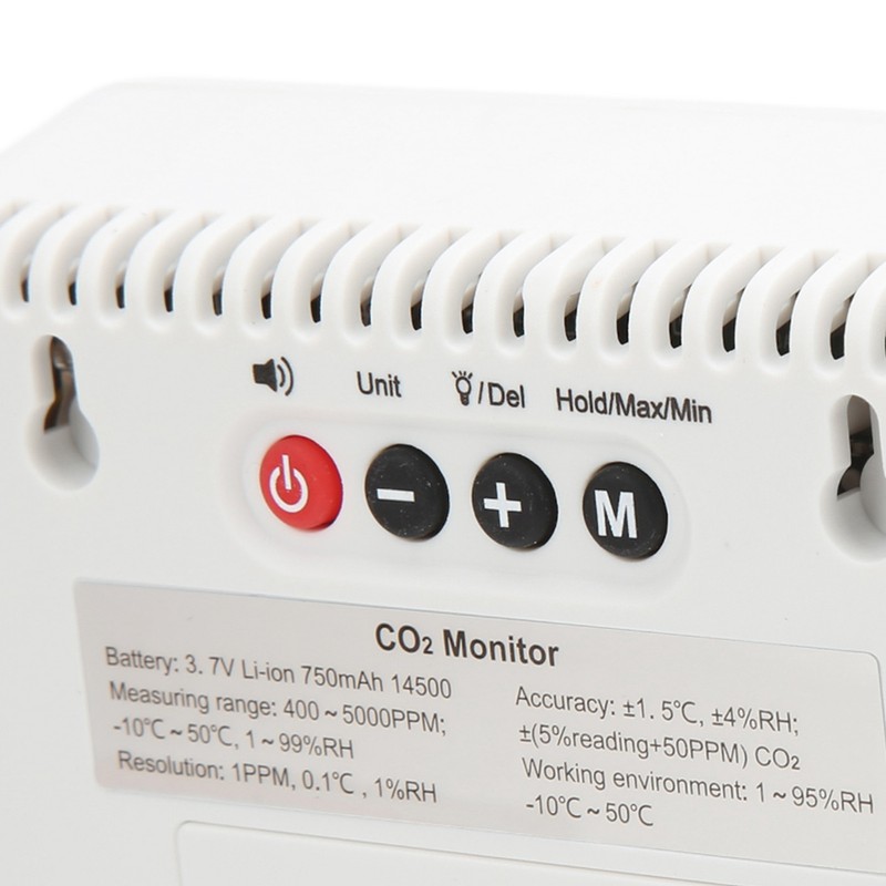 ST8310 LCD Air Quality Monitor Carbon Dioxide Detector CO2 Temperature