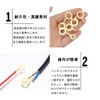 YFFSFDC 150pcs Round Terminal Set M3 M4 M5 M6 M8