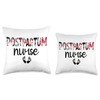 Postpartum Nurse Appreciation Mother Baby Nurse Throw Pillow
