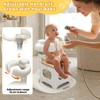 elyelsanns Baby Shower Stand with Seat - Foldable Toddler Shower
