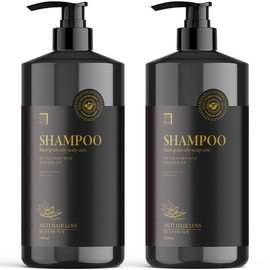 Salim Baekseo [81% Improvement in Hair Loss] 1+1 Salimbakseo Black Grain Shampoo for Oily Scalp and Hair Loss 1L Large Capacity Mildly Acidic Improves Hairline Density - 2) Objet Oily Scalp Care Hair Loss Shampoo 1L 2 Bottles / [모발 빠짐 81% 개선] 1 +1 살림백서 흑