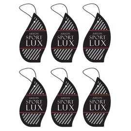 Areon Sport Lux Silver Car Air Freshener Hanging Pack of 6