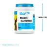 Aminoácidos Bcaas + Glutamina Blu-e 1kg Varios Sabores