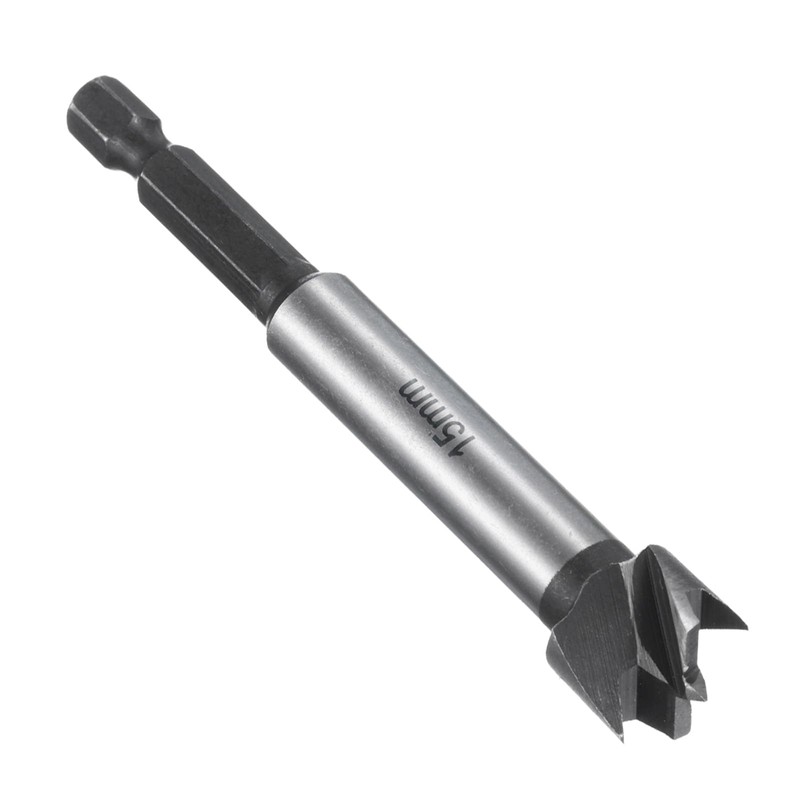 HARFINGTON Forstner Drill Bit 5/8"(15mm) Carbon Steel Multi-Tooth Flat Wing