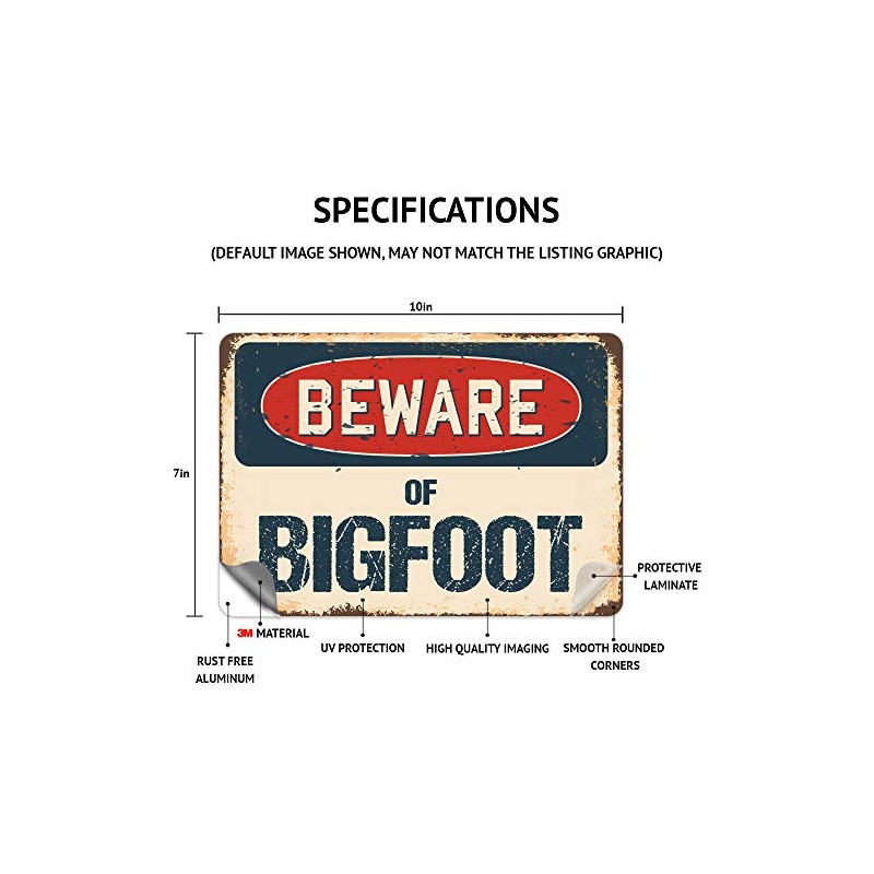 SignMission 7" X 10" Aluminum Sign, Plumber