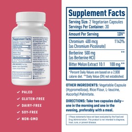 NativePath NativePath Native Berberine, Metabolic Support, 60 Capsules