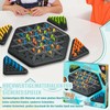 CHANCCI Spiel Triggle Game,Triggle Board Game,Chain Triangle Game,Triangular Chess,Funny Chain