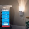 GE Ultrabrite Dimmable Sconce LED Night Light Plug-In, Energy Efficient,