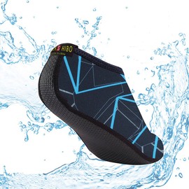 Jackshibo men’s and women's, unisex barefoot water skin shoes, aqua shoes, beach shoes, swim, surf and Yoga shoes Size: Erwachsene Medium=225-235MM