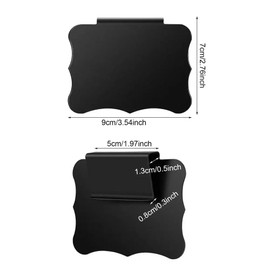 Dorischen 16 Pack Basket Labels Clip 2 White Pen,Removable Clip Label Holder, Reusable Tag Stickers for Pantry Organization and Storage Baskets Bin Labels