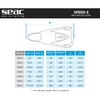 SEAC Speed-S, Short swimming fins for training in the pool