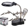 LED Light Helping Hands Soldering Magnifier Station Professional 3.5X 12X