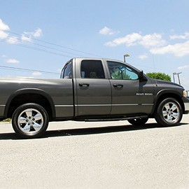 Spec-D Tuning FDF-RAM02BK Dodge Ram Pickup 4PC Smooth Factory Style Fender Flare Wheel Protector