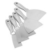 5PCS Putty Scrapers Stainless Steel Scraper Set Plaster Grout Putty