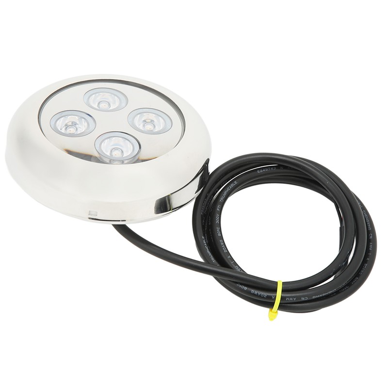 Marine Underwater Light 60° Angle IP68 Waterproof Seawater Interior Dome