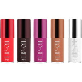 Set 5 Lip Oils Yuya Republic Cosmetics para Labios Hidratados y Voluminosos al Instante
